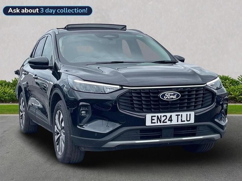Black Used 2024 Ford Kuga Titanium SUV | £23,850 (Good price) - Image 1/4