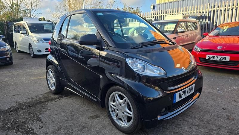Used Smart ForTwo Coupé Pulse 70 HP (51 kW) 2011 Black Coupe