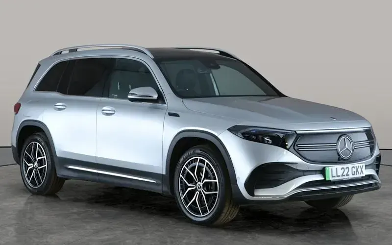 Used Mercedes EQB350 AMG line 214 kW (292 HP) 2022 Silver SUV