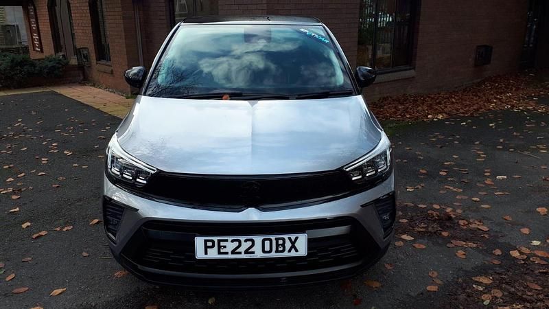 Used Vauxhall Crossland GS Line 108 HP (79 kW) 2022 Grey SUV