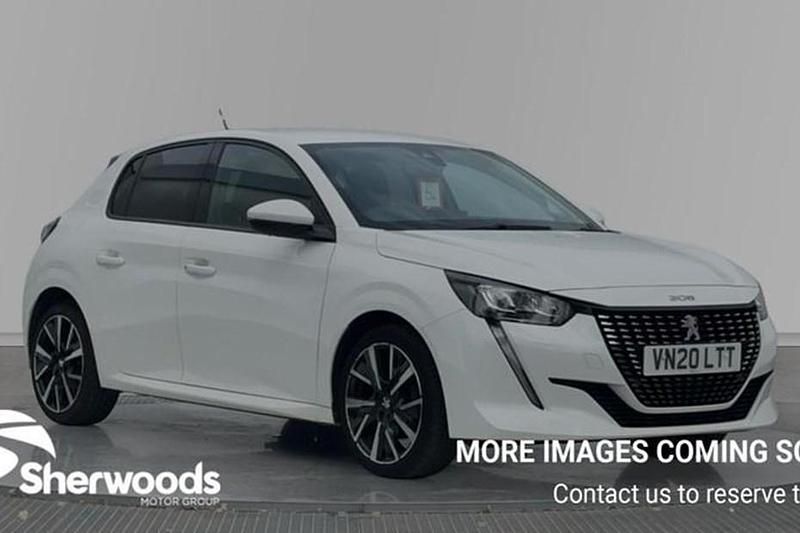White Used 2020 Peugeot 208 Allure Hatchback | £10,694 (Fair price) - Image 1/1