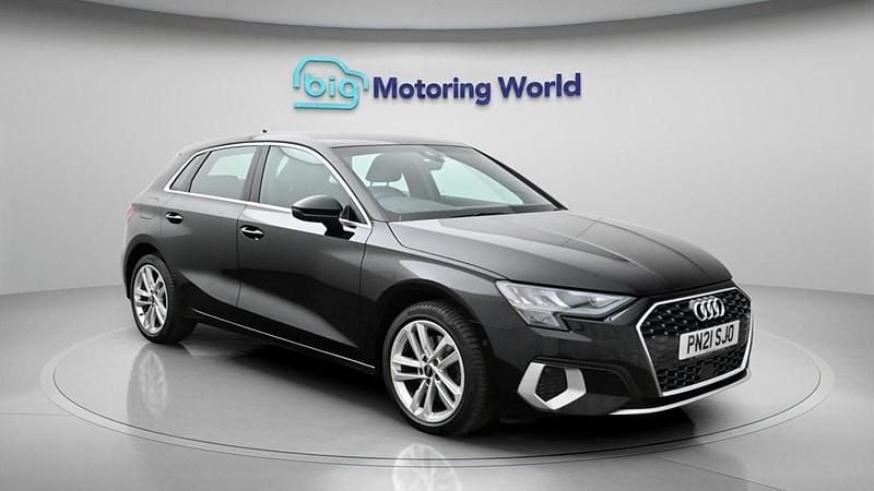 Used Audi A3 Sportback Sport 110 HP (80 kW) 2021 Black Hatchback
