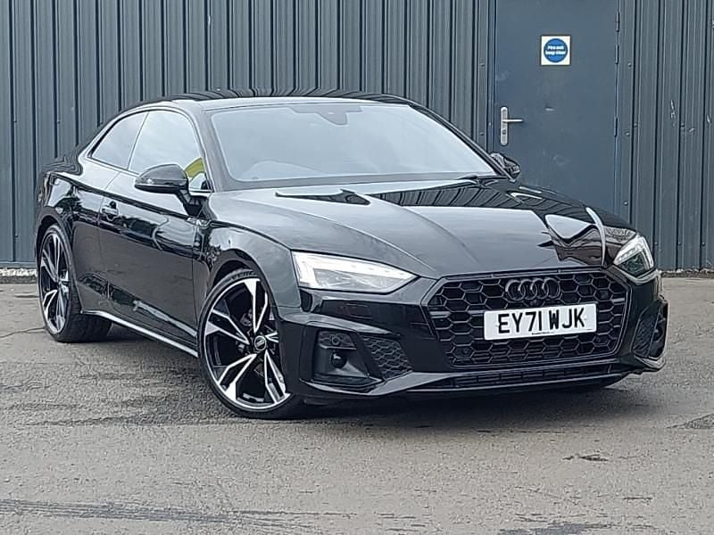 Black Used 2021 Audi A5 Comfort Coupe | £26,998 (Expensive) - Image 1/4