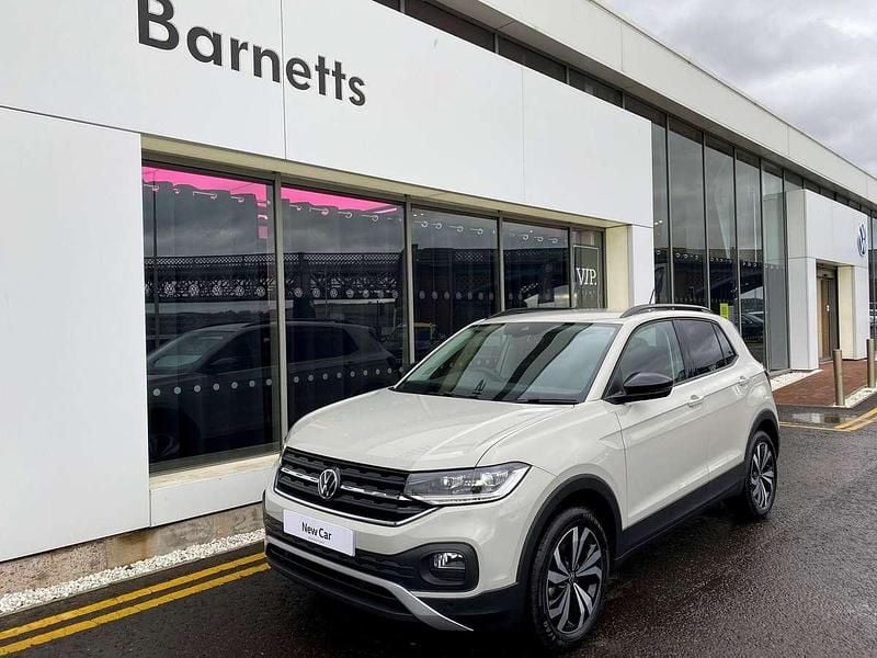 Grey Used 2023 VW T-Cross Black Edition SUV | £18,499 (Fair price) - Image 1/4