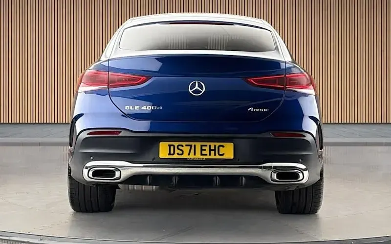 Used Mercedes GLE400 AMG Line Premium Plus 330 HP (242 kW) 2021 Blue SUV