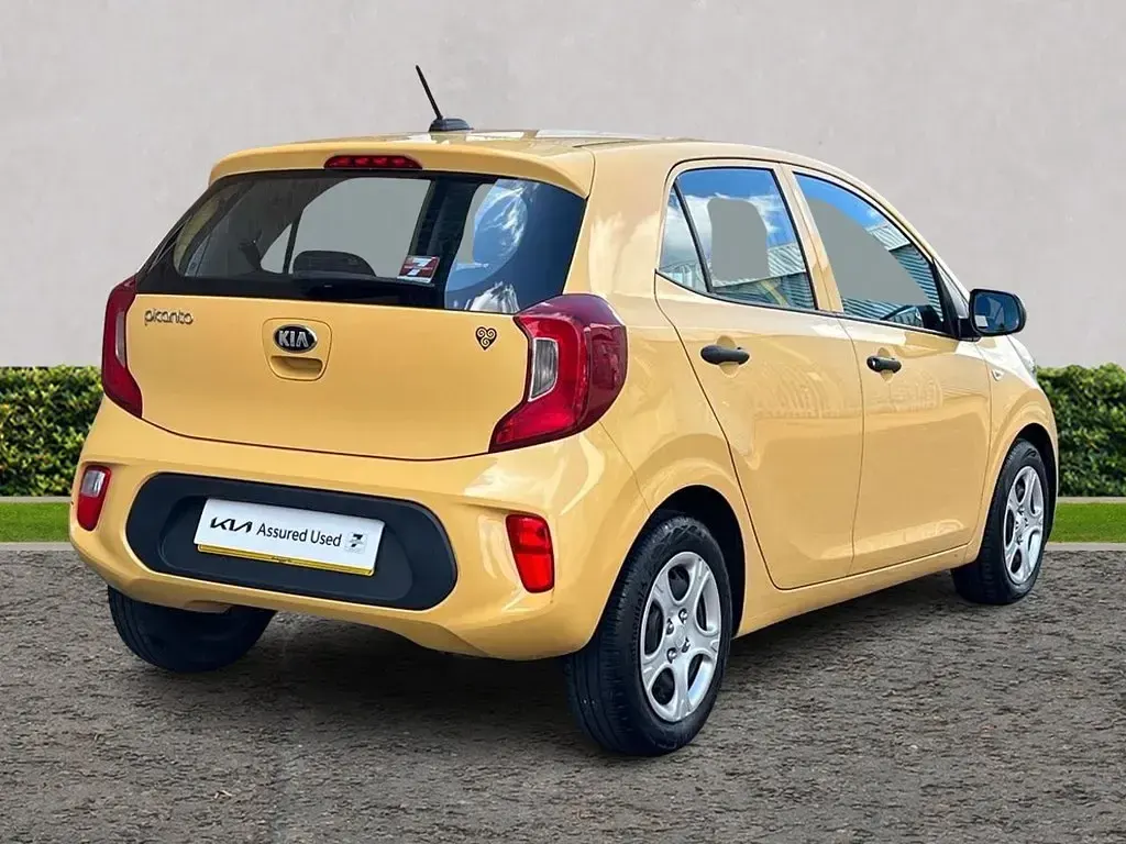 Used Kia Picanto 2021 Yellow Hatchback