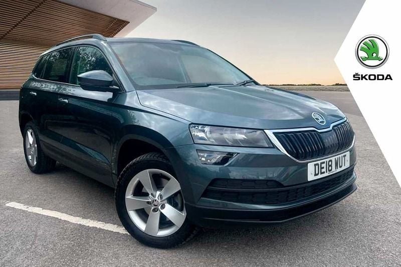 Used Skoda Karoq SE 116 HP (85 kW) 2018 Grey SUV