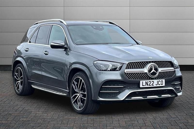 Used Mercedes GLE400 AMG line 330 HP (242 kW) 2022 Selenite grey Estate