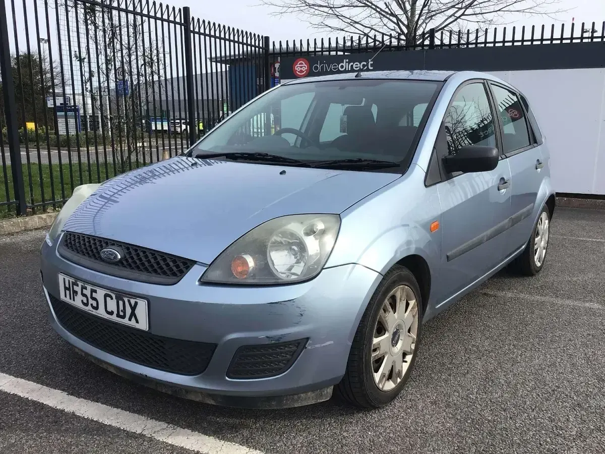 Used Ford Fiesta Style 80 HP (58 kW) 2006 Blue Hatchback