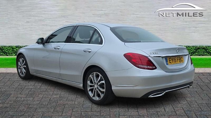 Used Mercedes C220 2015 Silver Sedan