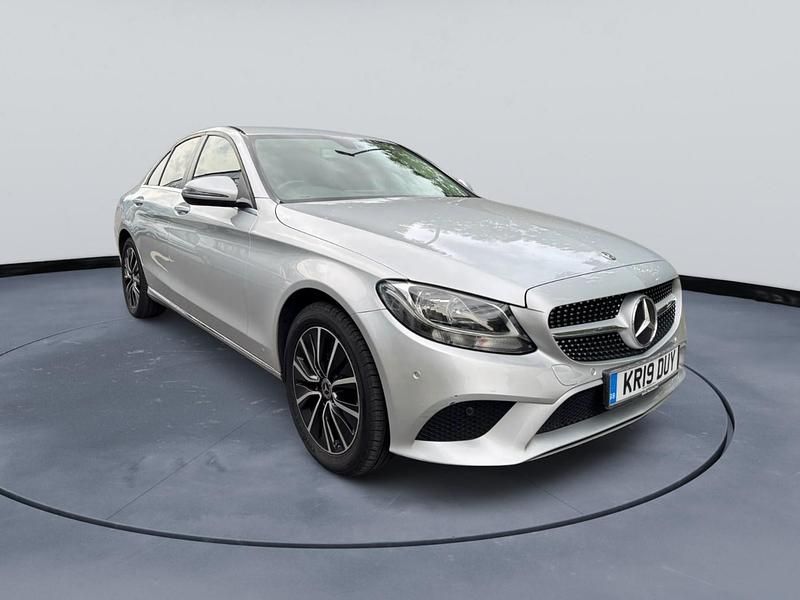 Silver Used 2019 Mercedes C200 SE Sedan | £15,550 (Good price) - Image 1/4