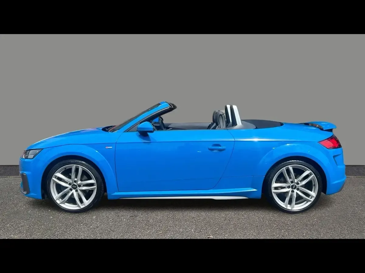 Used Audi TT S-Line 2019 Blue Cabriolet