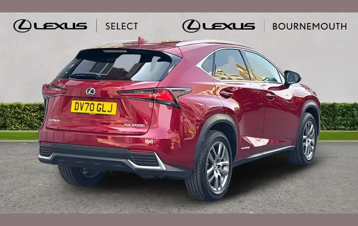 Used Lexus NX300h 194 HP (142 kW) 2020 Red SUV