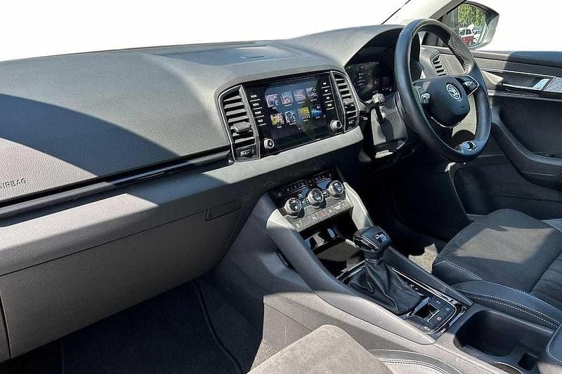 Used Skoda Karoq SE L 110 HP (80 kW) 2022 Graphite grey metallic SUV