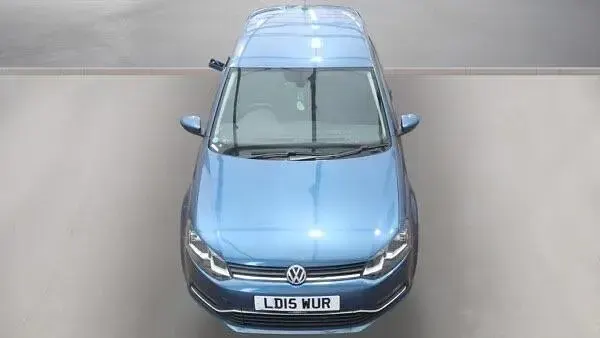 Used VW Polo SEL 2015 Blue Hatchback