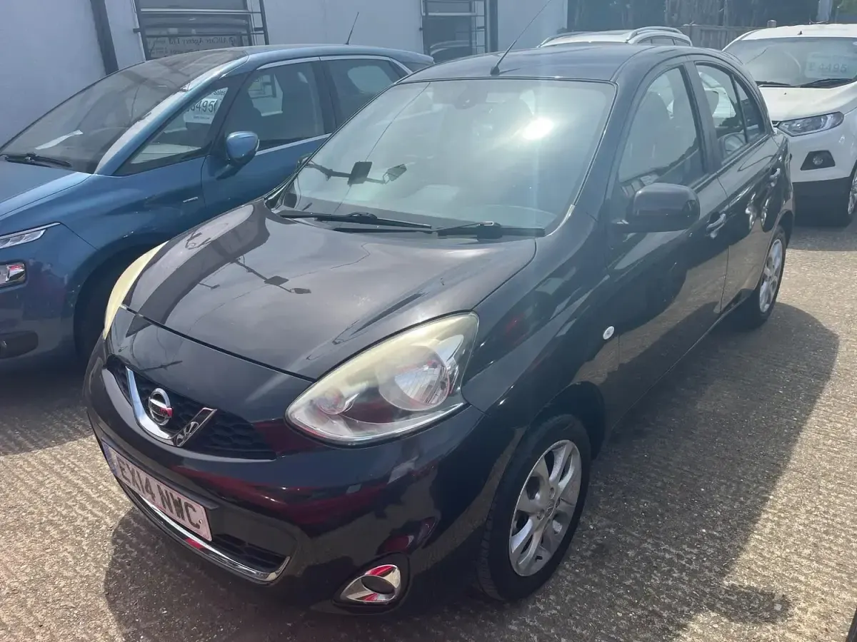 Used Nissan Micra Acenta 80 HP (58 kW) 2014 Black Hatchback