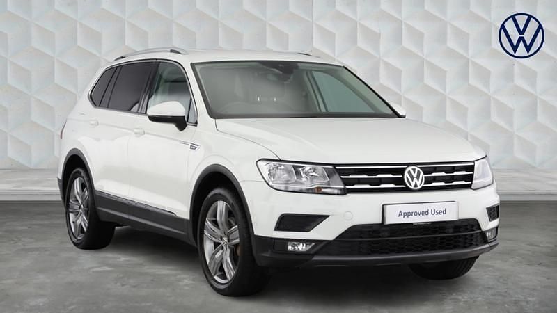 Used VW Tiguan Allspace Match 150 HP (110 kW) 2021 White SUV