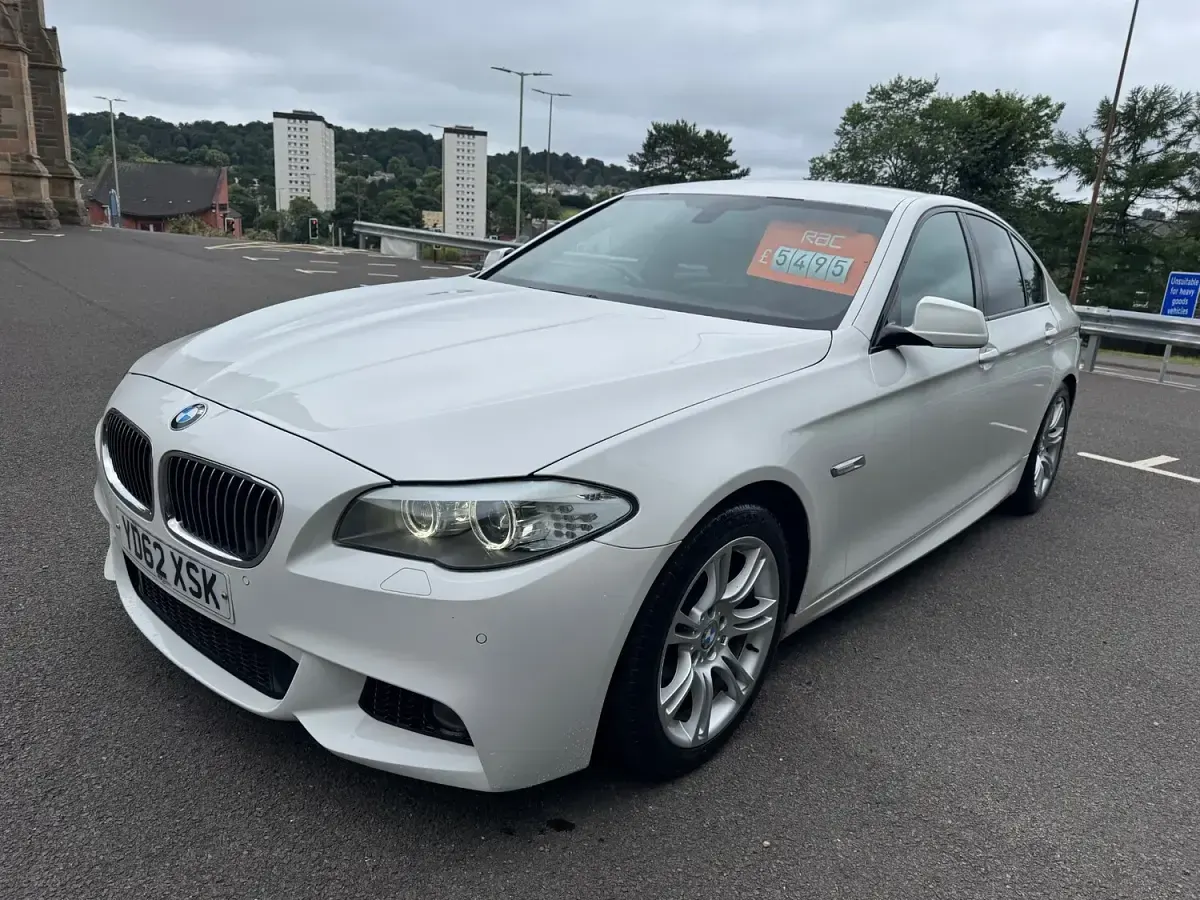 Used BMW 520 M Sport 184 HP (135 kW) 2012 White Sedan