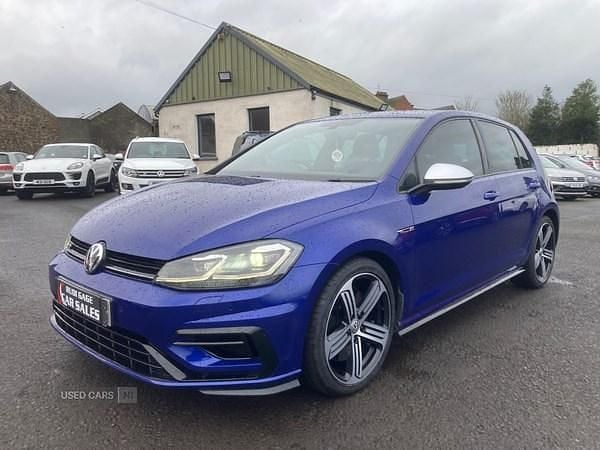 Used VW Golf VII R 310 HP (228 kW) 2018 Blue Hatchback
