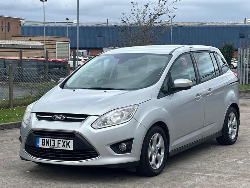 Used Ford Grand C-Max Zetec 115 HP (84 kW) 2013 Silver MPV