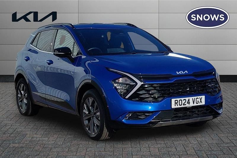 Blue flame Used 2024 Kia Sportage GT-Line SUV | £27,499 (Super price) - Image 1/4