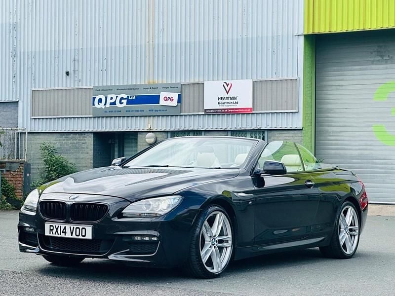 Used BMW 640 Cabriolet M Sport 313 HP (230 kW) 2014 Black Cabriolet