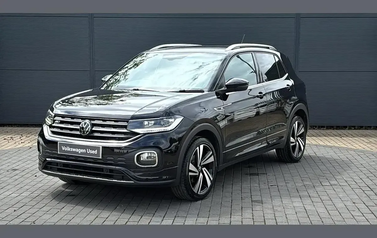 Used VW T-Cross R-line 108 HP (79 kW) 2022 Black SUV