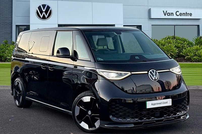 Black New 2025 VW ID. Buzz Pro MPV | £53,991 (Expensive) - Image 1/4