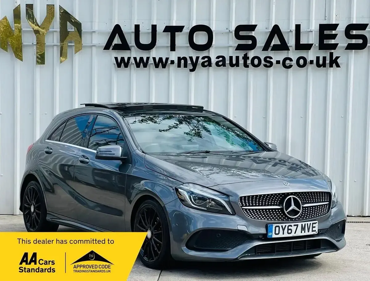 Used Mercedes A200 AMG line 2017 Grey Hatchback