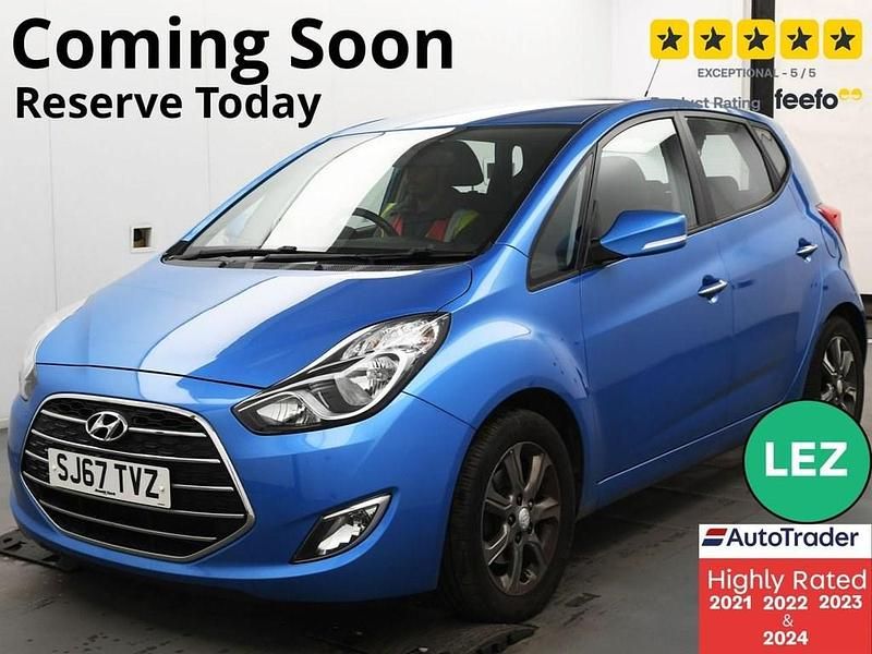 Blue Used 2017 Hyundai ix20 SE MPV | £7,495 (Fair price) - Image 1/3