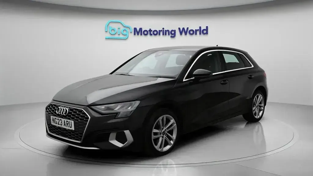 Used Audi A3 Sportback Sport 204 HP (150 kW) 2023 Black Hatchback
