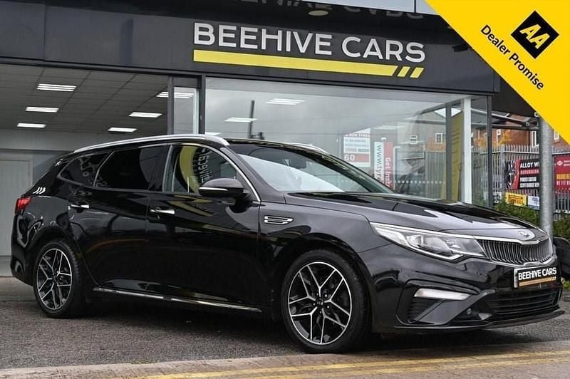 Black Used 2019 Kia Optima Estate | £11,250 - Image 1/4
