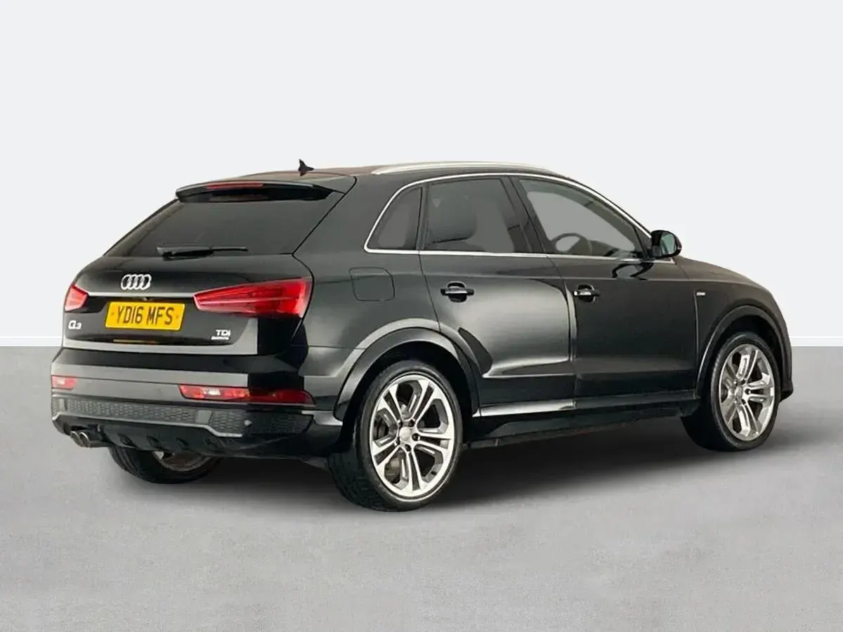 Used Audi Q3 S-line plus 184 HP (135 kW) 2016 Black SUV