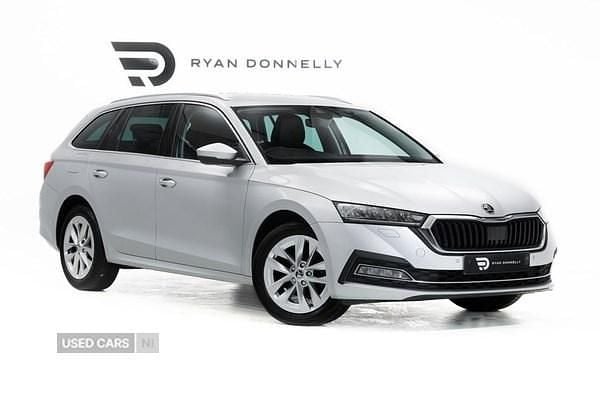 Used Skoda Octavia SE L 150 HP (110 kW) 2022 Silver Estate