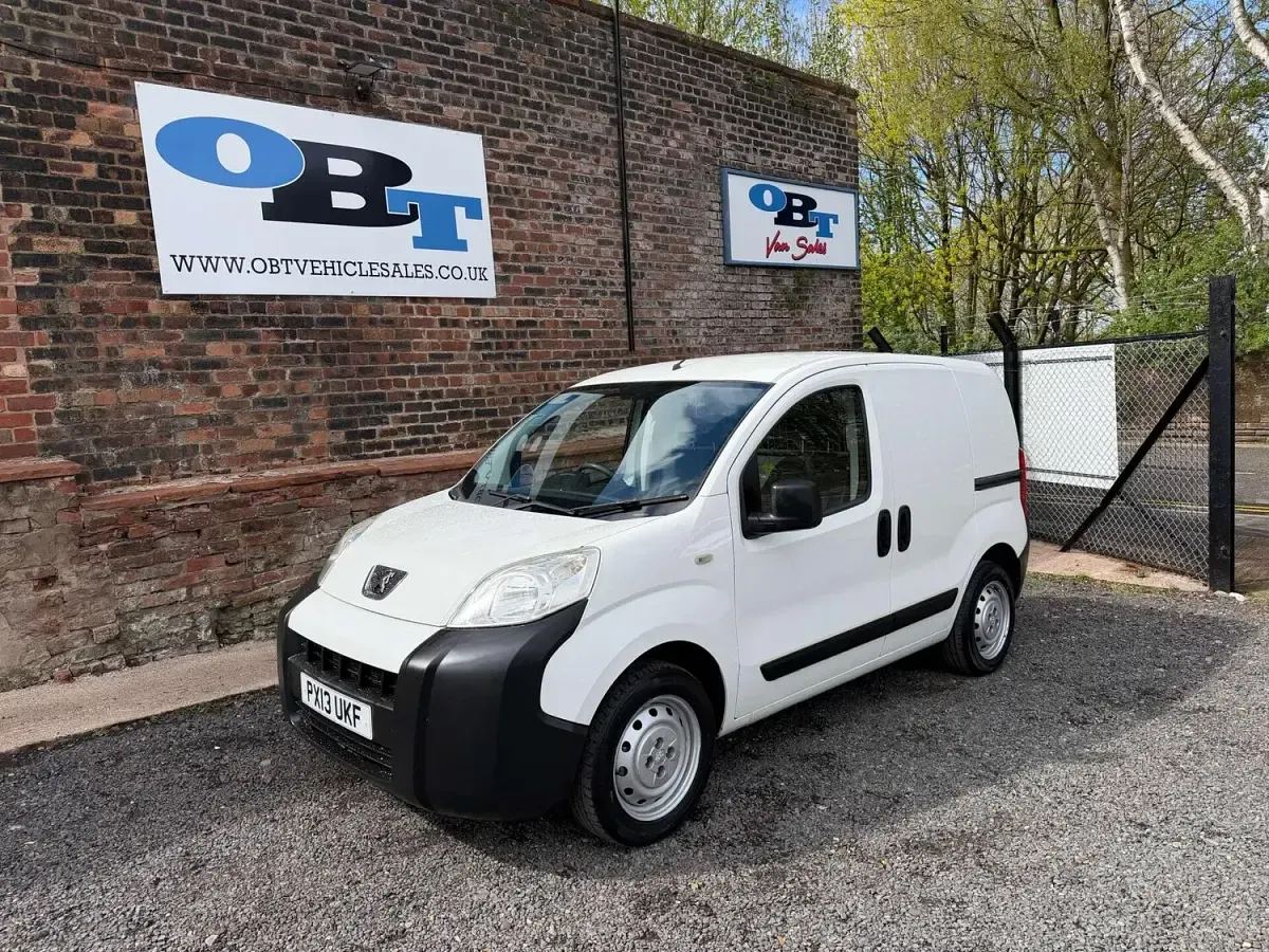 Used Peugeot Bipper S 75 HP (55 kW) 2013 White MPV