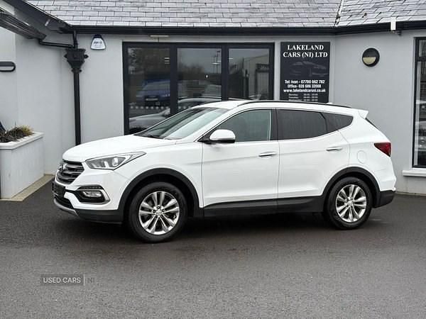 Used Hyundai Santa Fe Premium 200 HP (147 kW) 2018 White SUV