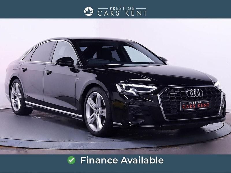 Black Used 2022 Audi A8 S-Line Sedan | £36,980 (Fair price) - Image 1/4