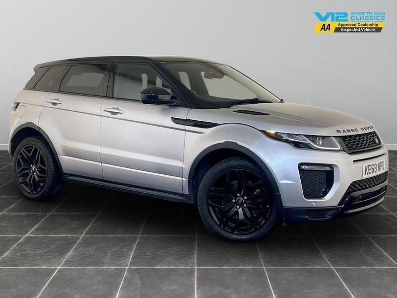 Silver Used 2018 Land Rover Range Rover evoque HSE Dynamic Estate | £13,895 (Super price) - Image 1/2