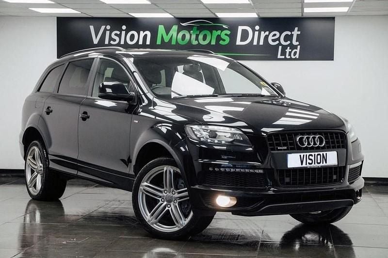 Black Used 2010 Audi Q7 S-Line SUV | £8,940 (A bit pricey) - Image 1/1
