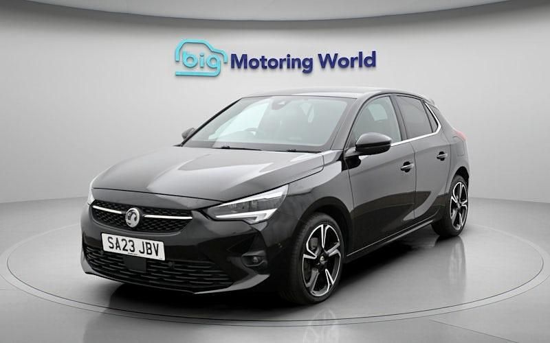Used Vauxhall Corsa Ultimate 131 HP (96 kW) 2023 Black Hatchback