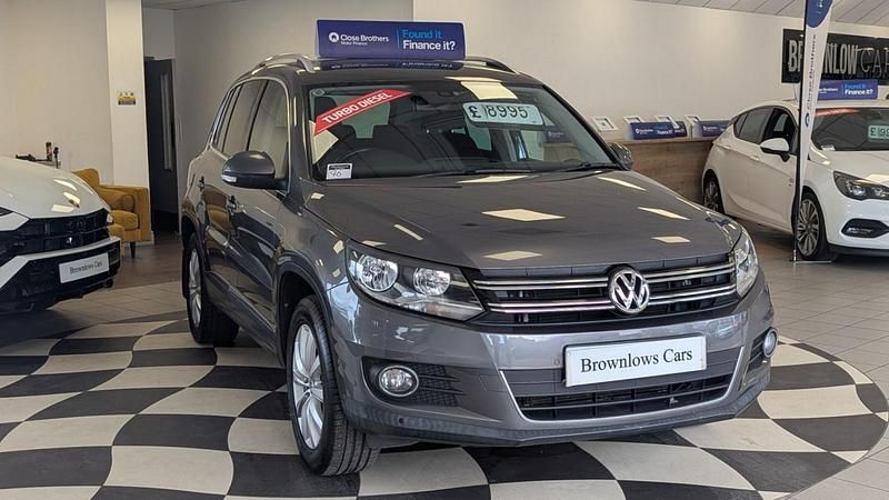 Grey Used 2014 VW Tiguan Match SUV | £8,995 (Fair price) - Image 1/4