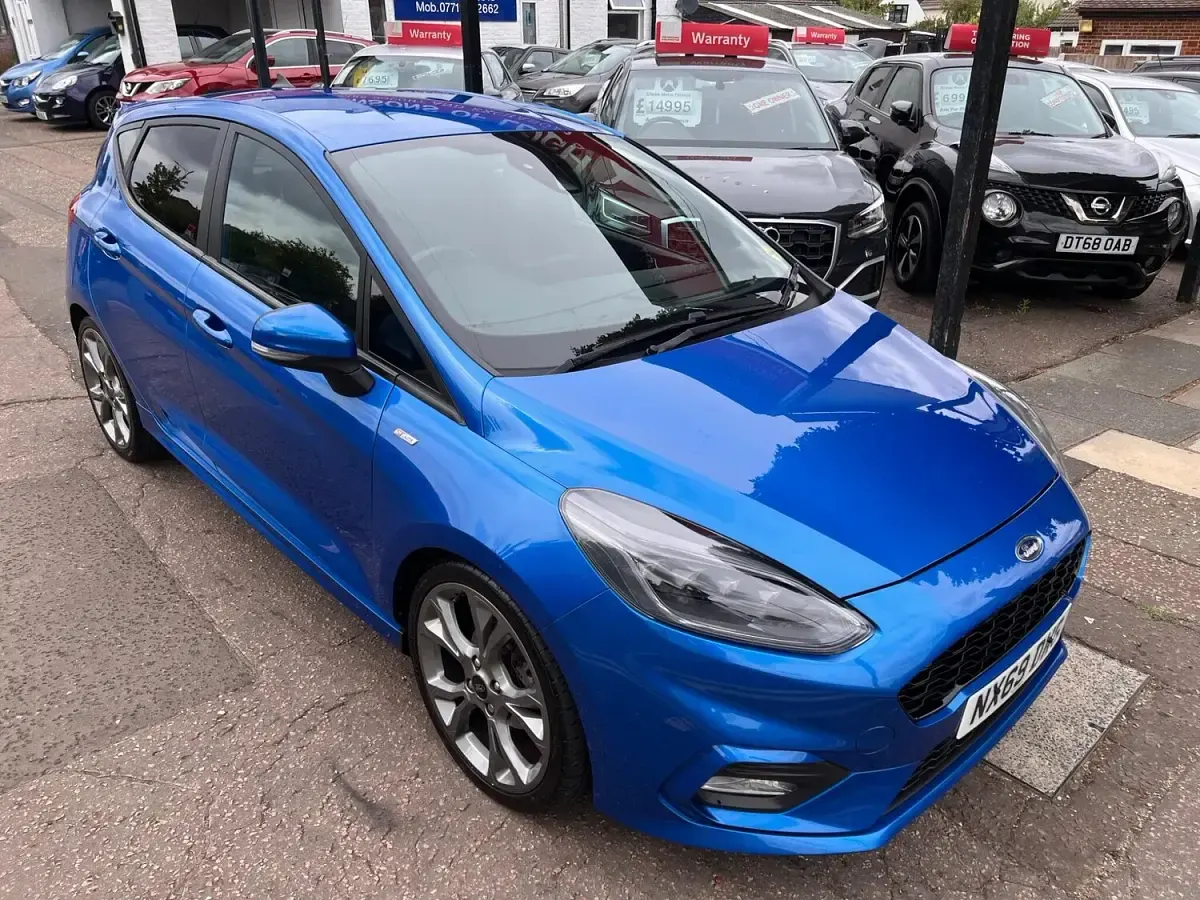 Used Ford Fiesta ST-Line 2022 Blue Hatchback