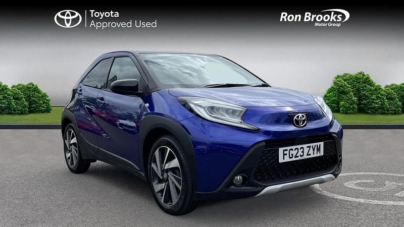 Blue Used 2023 Toyota Aygo Hatchback | £16,100 (Fair price) - Image 1/4