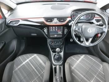 Used Vauxhall Corsa Edition 90 HP (66 kW) 2016 Red Hatchback