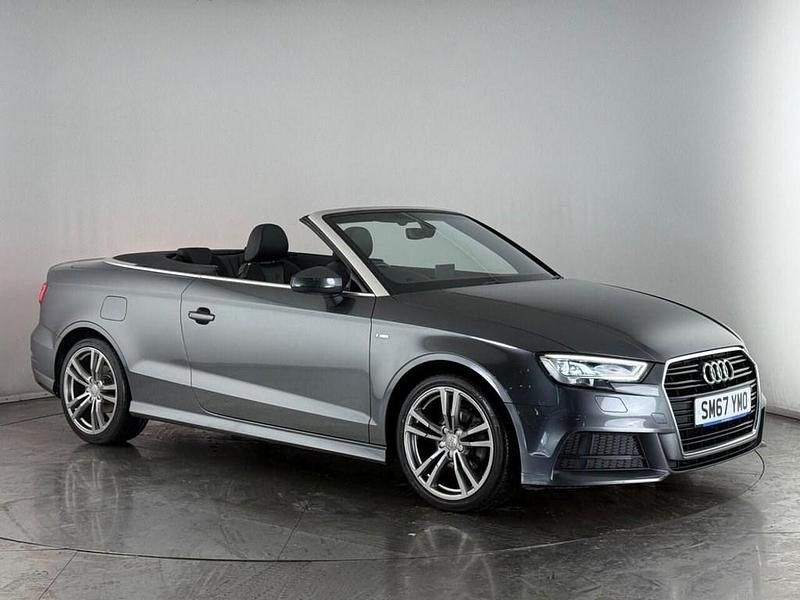 Grey Used 2017 Audi A3 Cabriolet S-Line Cabriolet | £16,600 (Fair price) - Image 1/3