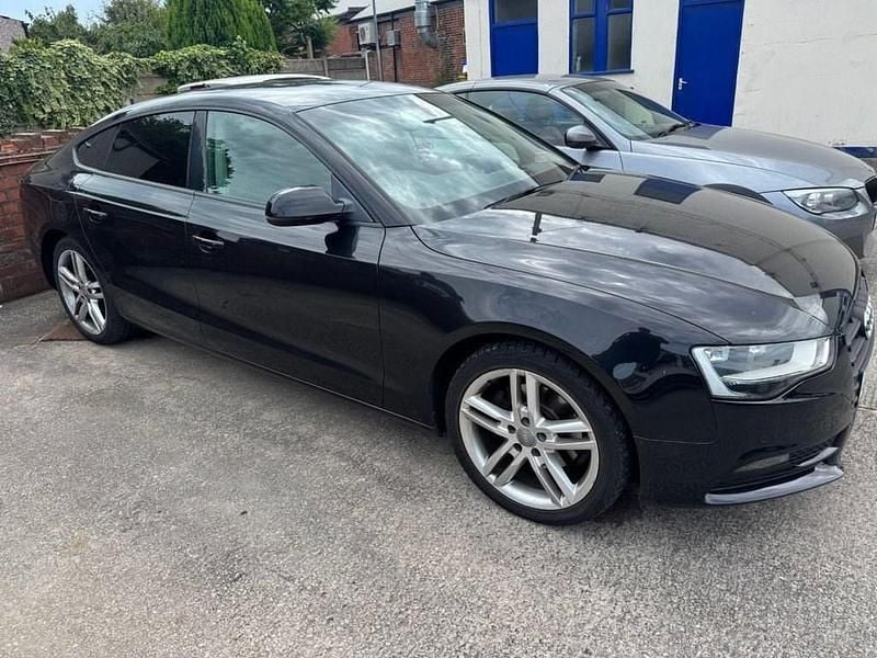 Blue Used 2012 Audi A5 Sportback S-Line Hatchback | £3,495 (Fair price) - Image 1/4