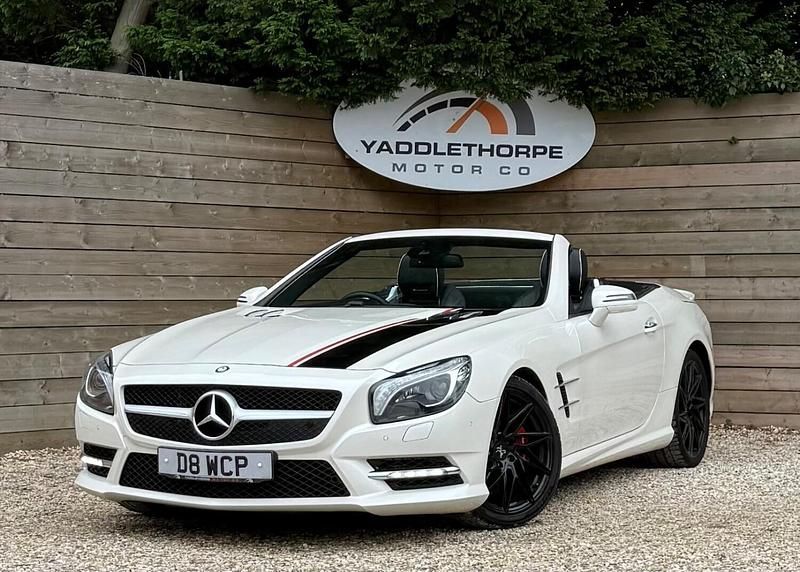 White Used 2015 Mercedes SL500 AMG Cabriolet | £24,995 - Image 1/4
