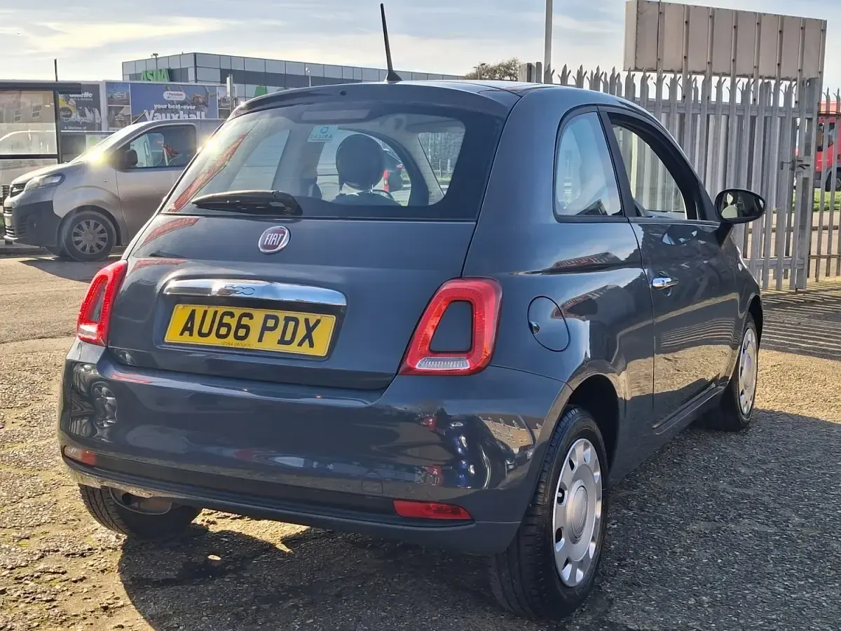 Used Fiat 500 Pop 69 HP (50 kW) 2016 Grey Hatchback