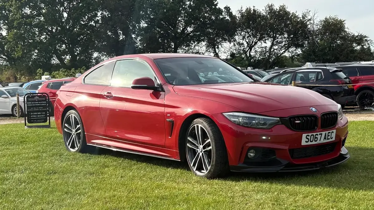 Used BMW 435 M Sport 313 HP (230 kW) 2017 Red Coupe
