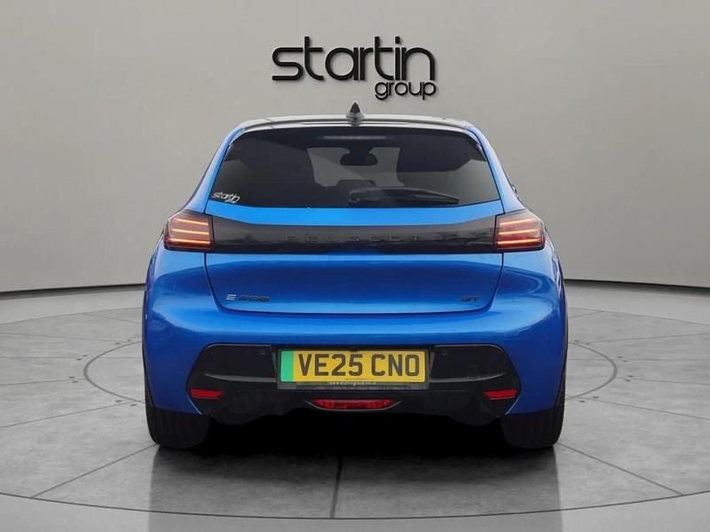 Used Peugeot e-208 GTi 100 kW (136 HP) 2025 Blue Hatchback